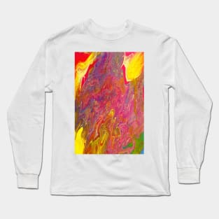 Abstraction game color Long Sleeve T-Shirt